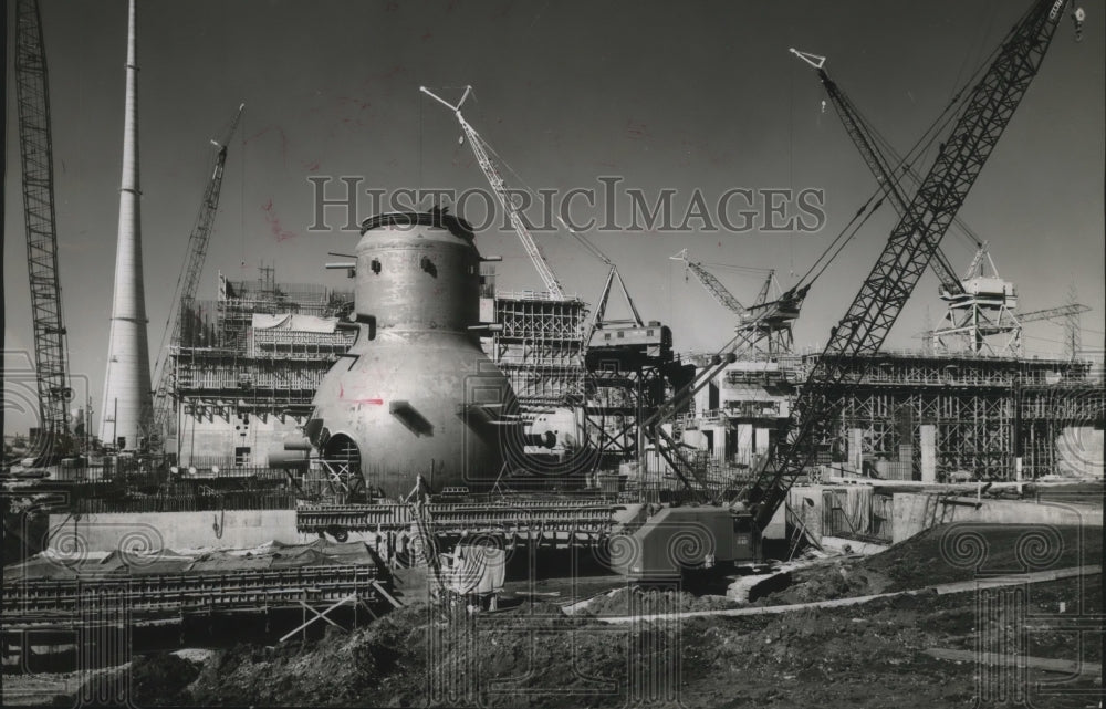 1970 Alabama-Nuclear power plant construction site at Browns Ferry-Historic Images