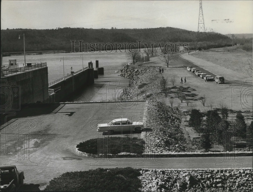 1963 Alabama-New lock will be constructed at Guntersville Dam.-Historic Images