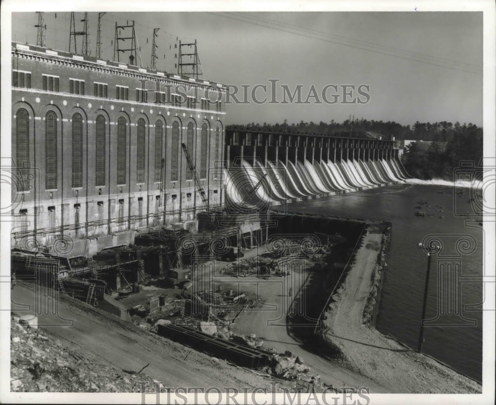 1965 Redevelopment Construction of Lay Dam Continues in Alabama-Historic Images