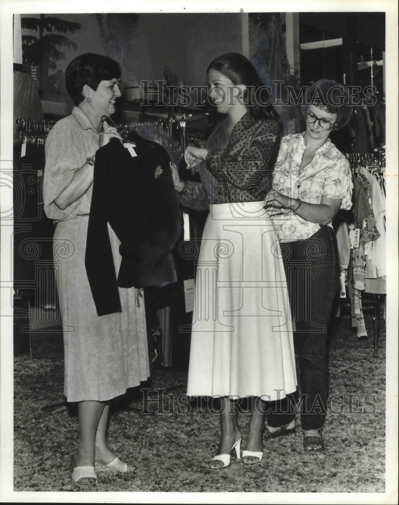 1979, Alabama Maid of Cotton Beth Adams, Being Fitted for Wardrobe - Historic Images