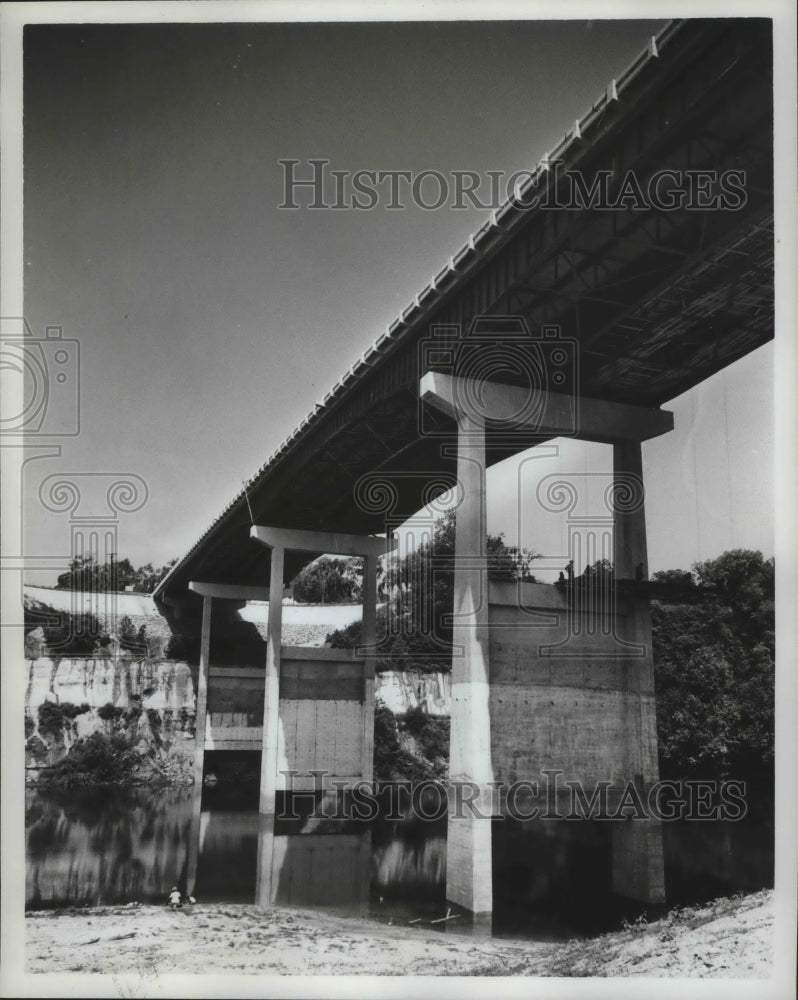 1962 Press Photo Richard Russell Bridge in Alabama - abna07799 - Historic Images