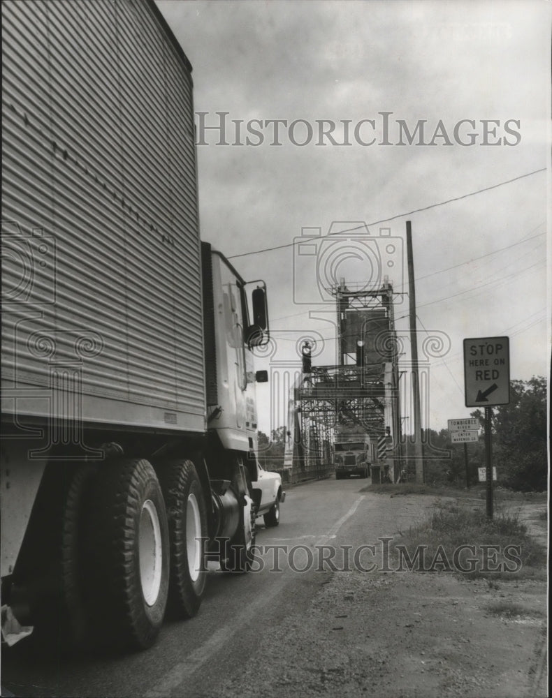 1978, Old Rooster Bridge Over Tombigbee River, Alabama To Be Replaced - Historic Images