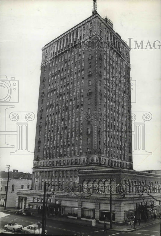 1987 Press Photo Alabama-Thomas Jefferson Hotel in Birmingham to be revamped. - Historic Images