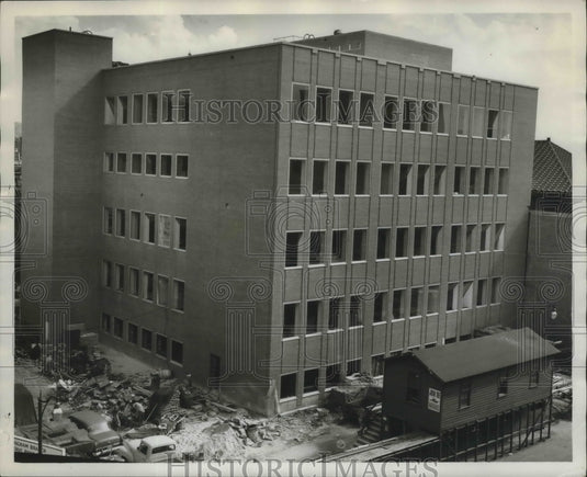 1958, Federal Reserve Bank Construction, Birmingham, Alabama - Historic Images