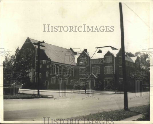 1944, Alabama-Avondale Methodist Church building in Birmingham. - Historic Images