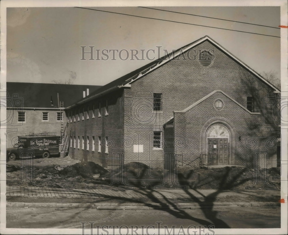 1954, Alabama-Methodist Education Church Building in Birmingham. - Historic Images