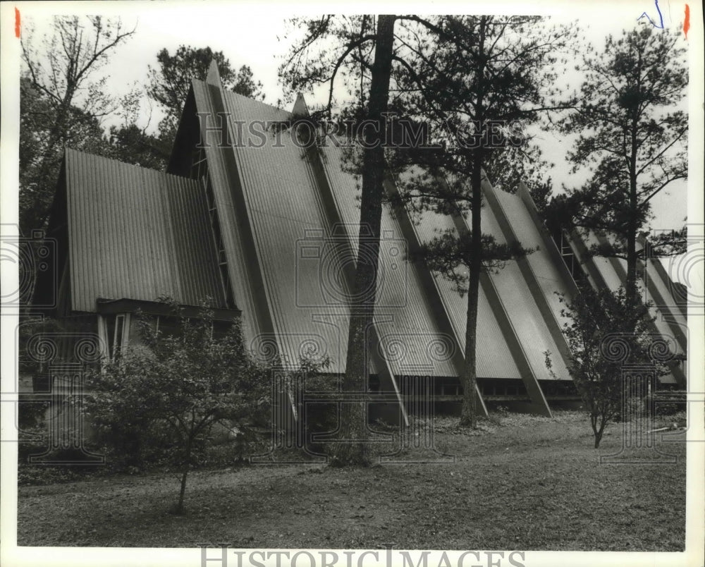 1979 Press Photo Alabama-Pilgrim Congregational Church building in Birmingham. - Historic Images