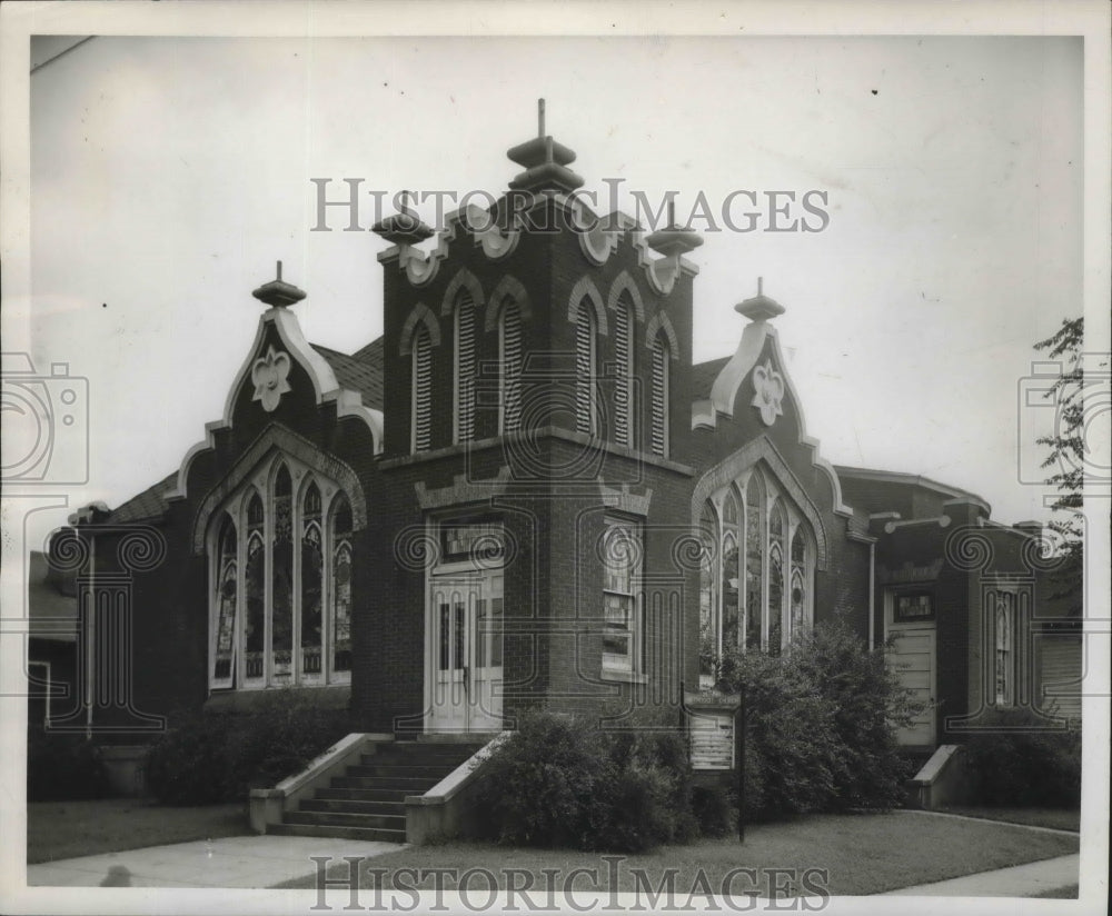 1946 Press Photo Alabama-21st Avenue Methodist Church building in Birmingham.-Historic Images