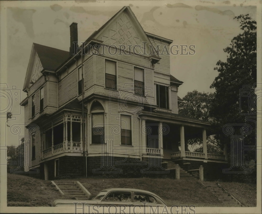 1950 Press Photo Alabama-Birmingham Catholic Women's Club building. - abna08124 - Historic Images