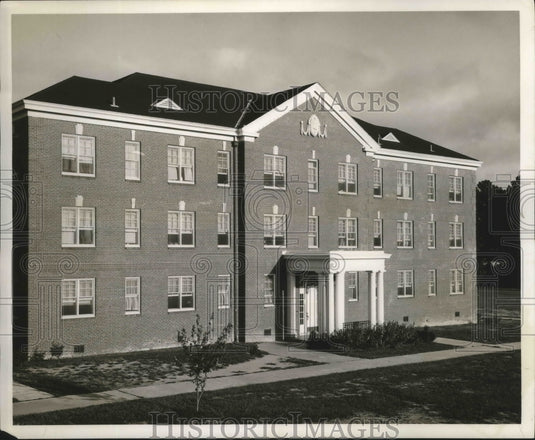 1956 Alabama Polytechnic Institute's Women's dormitory at Auburn.-Historic Images