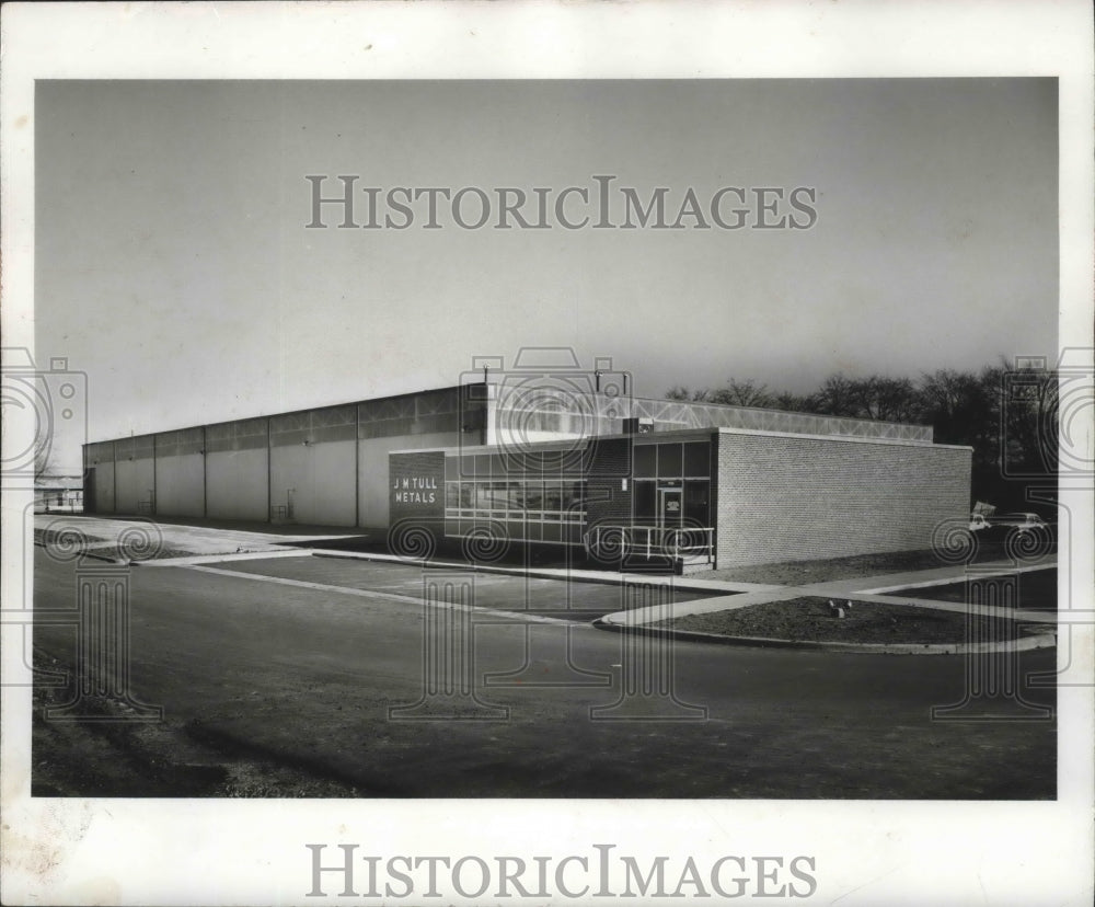 1958, Alabama-New J.M. Tull metal &amp; supply warehouse in Birmingham. - Historic Images