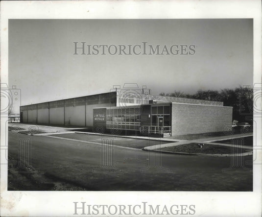 1958, Alabama-New J.M. Tull metal & supply warehouse in Birmingham. - Historic Images