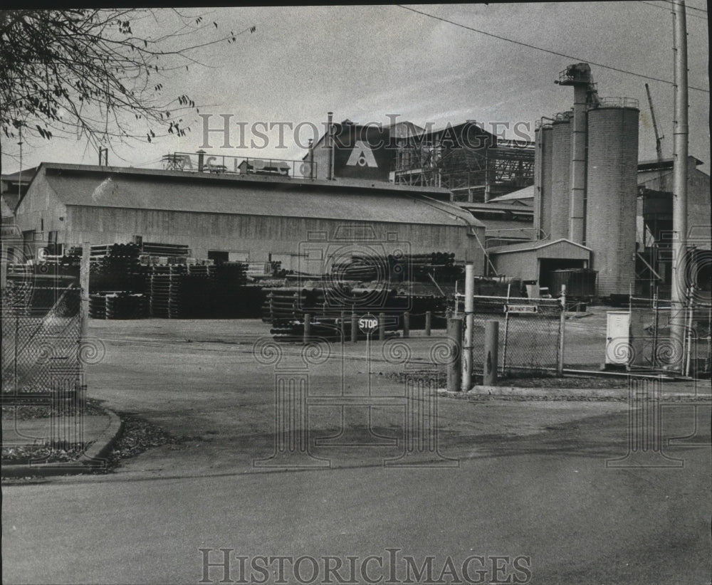 1971, Alabama-Birmingham, smokeless stacks at American Cast Iron Pipe - Historic Images