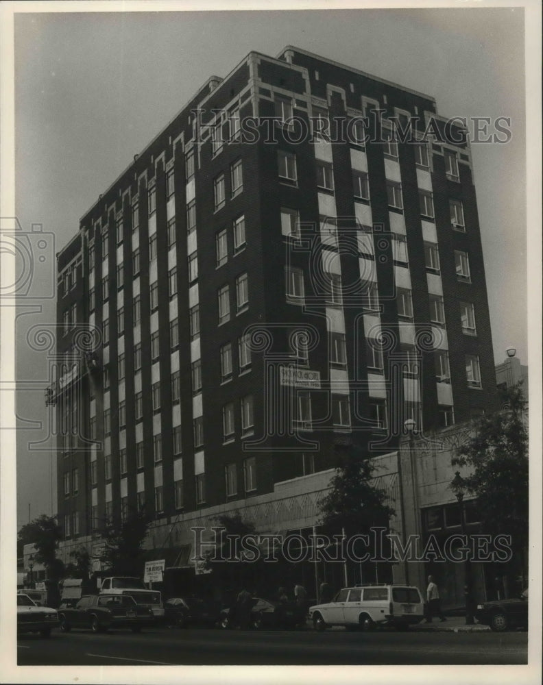 1986 Press Photo Pickwick Hotel in Birmingham, Alabama - abna08477 - Historic Images