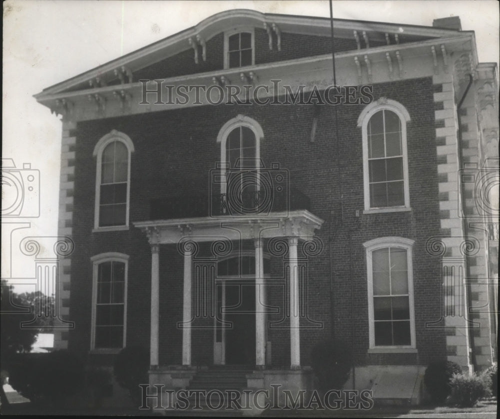 1969 Press Photo Alabama-Pickens County courthouse in Carrollton. - abna08510 - Historic Images