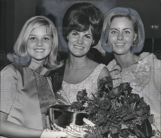 1968 Press Photo Alabama-Cotton Royalty named in Montgomery County. - abna08552 - Historic Images
