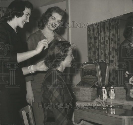 1958, Memphis, Tennessee-Maids of Cotton national contestants. - Historic Images