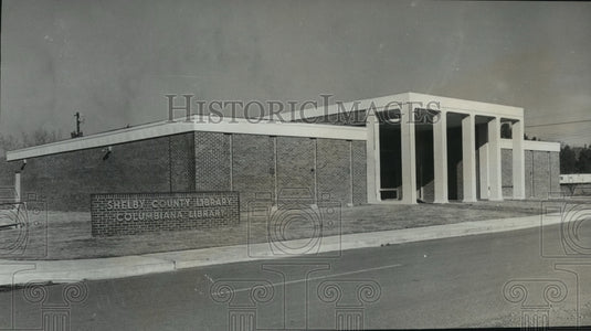 1970 Alabama-Modern County library is pride of Shelby Citizens.-Historic Images