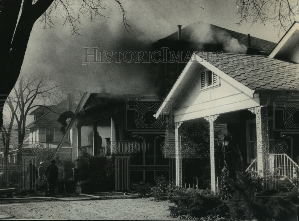 1969 Press Photo Alabama-Birmingham-Arson suspected in West End house fire. - Historic Images