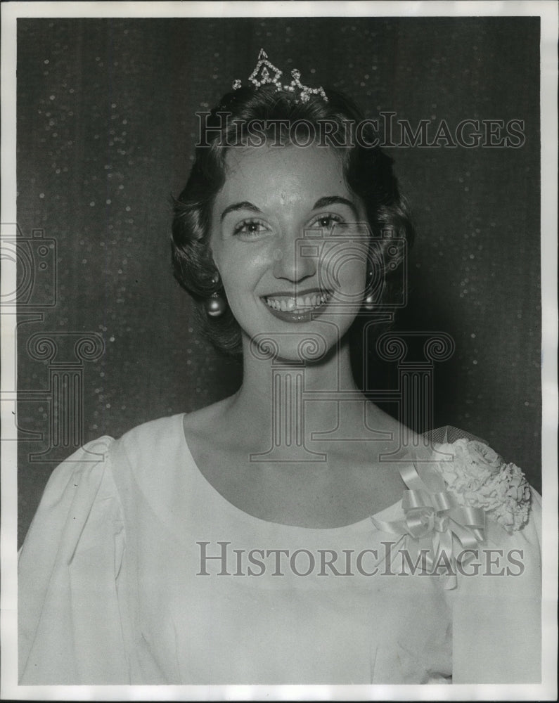 1958 Press Photo Alabama-Talladega County Maid of Cotton, Annie Espes. - Historic Images