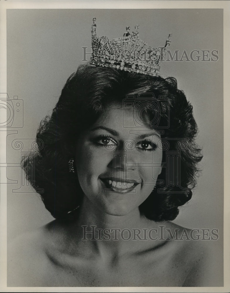 1986 Press Photo Miss Alabama, Angela Callahan. - abna08937 - Historic Images