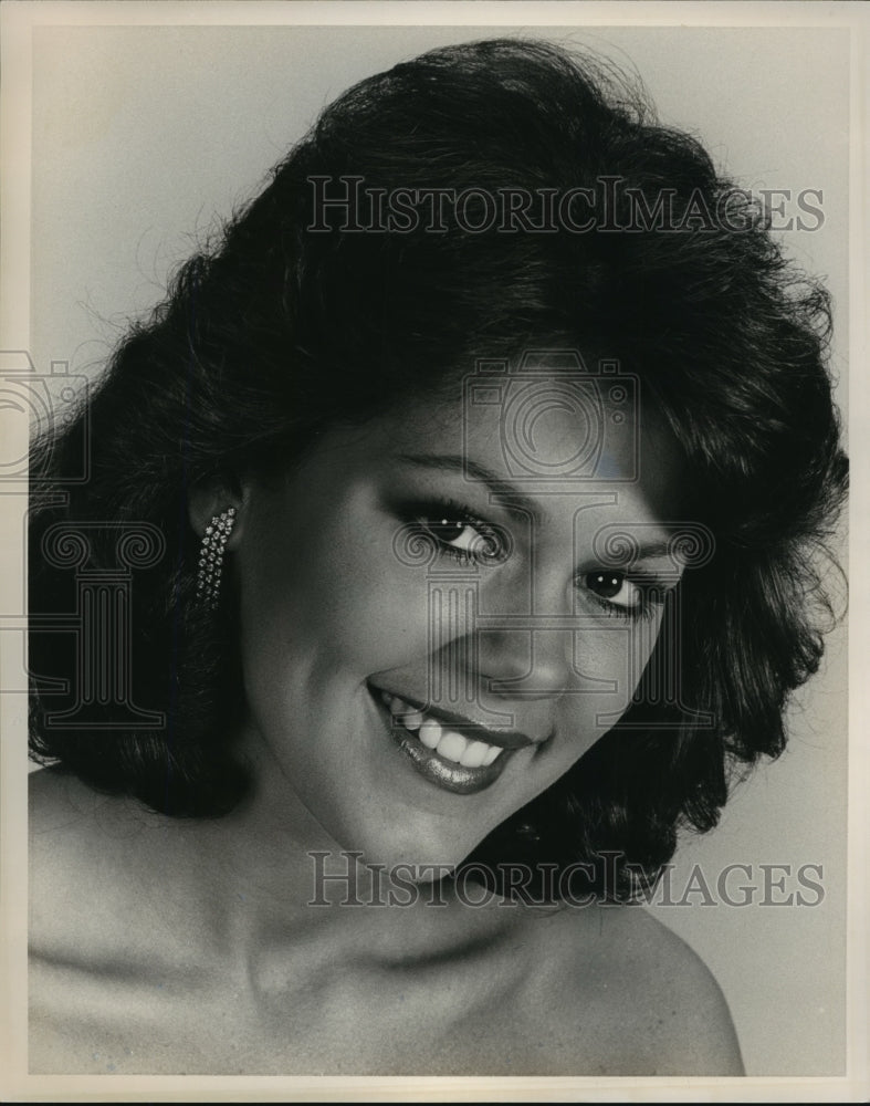 1986 Press Photo Miss Alabama, Angela Callahan. - abna08942 - Historic Images