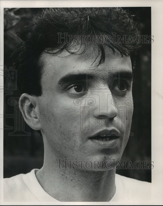 1991, Alabama-Nena Jakic a Croatian, counselor at Camp Winnataska. - Historic Images