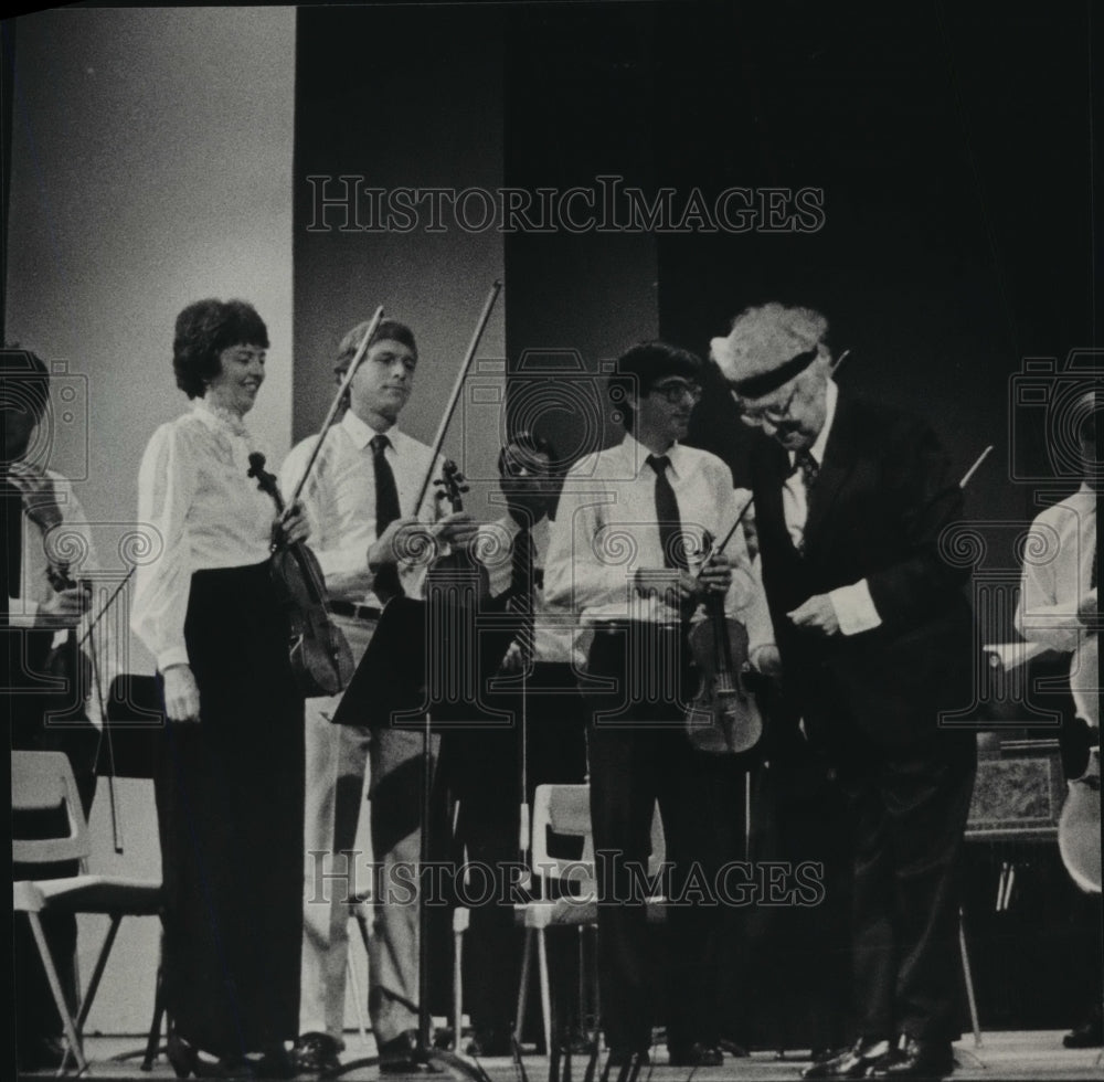 1984 Press Photo Performers at Carmel Bach Festival, California - abna08976 - Historic Images