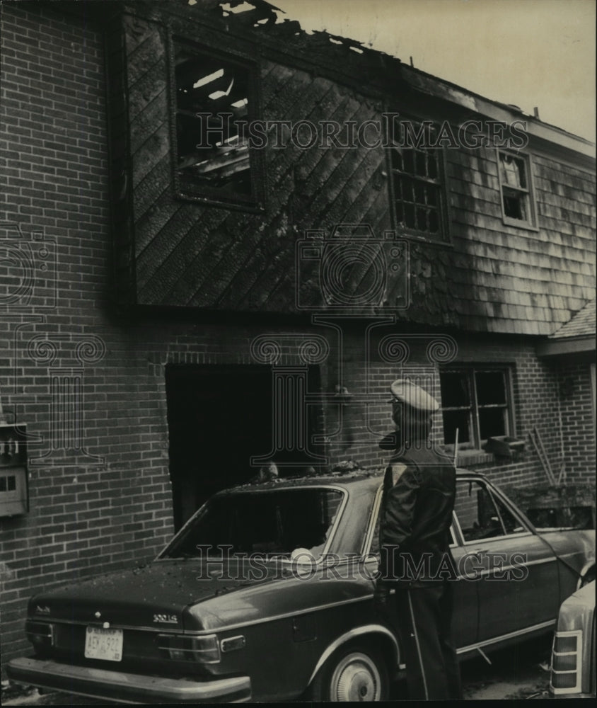 1979 Scene After Fire at 40 Fairway Drive, Mountain Brook, Alabama-Historic Images