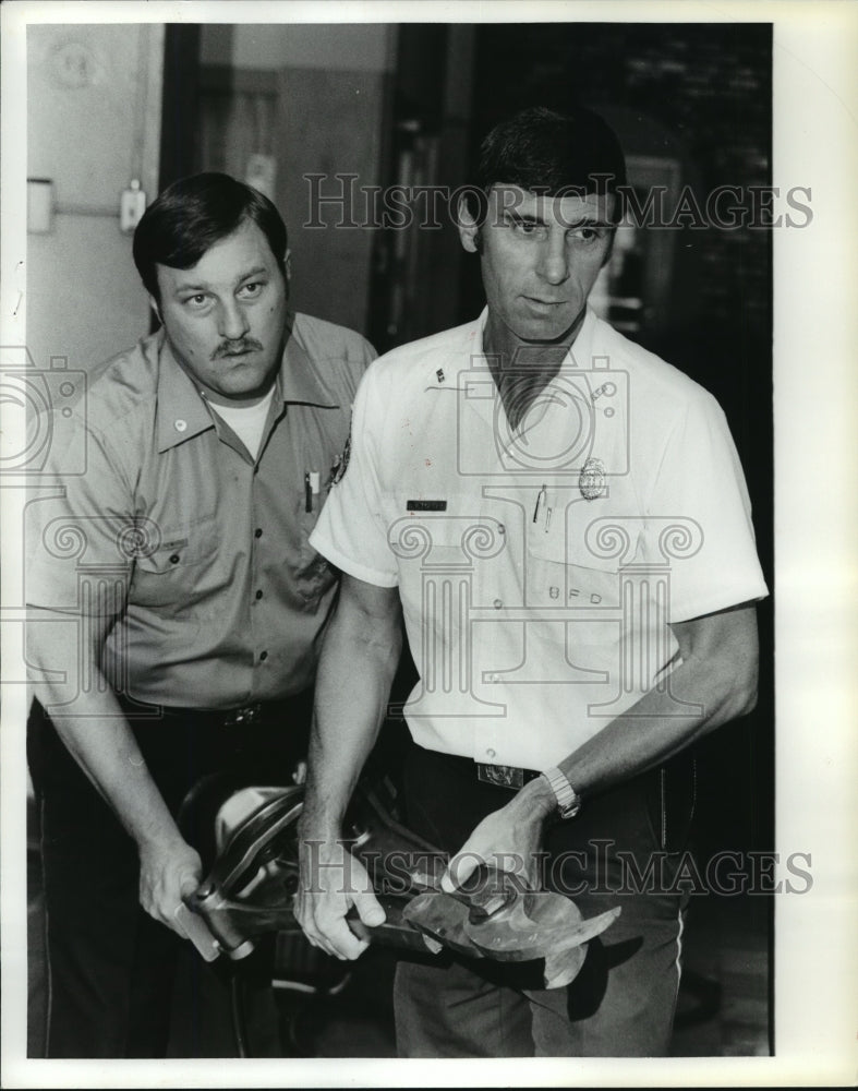 1978 Alabama-Fire Department medics with their equipment.-Historic Images