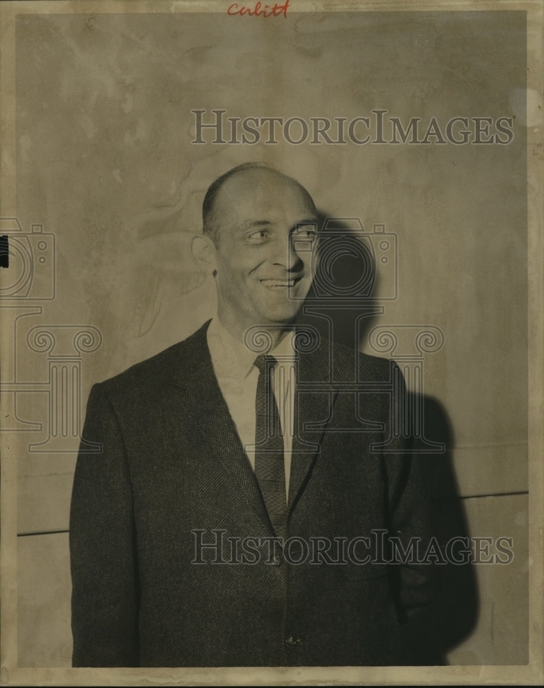 1960 Press Photo Ray Corbitt, Former Mayor of Tuskegee, Alabama - Historic Images