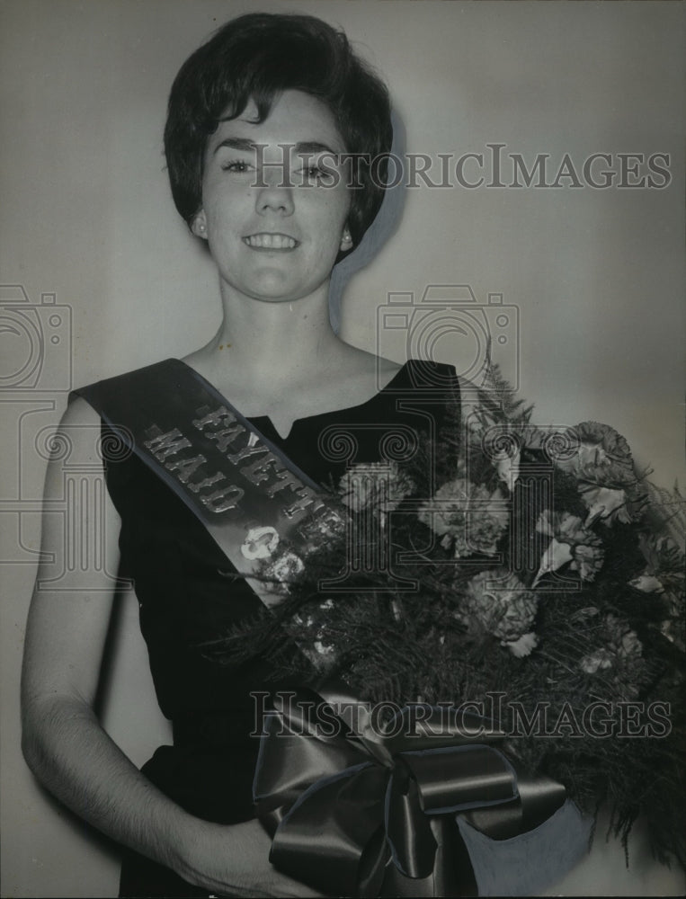 1963, Alabama-Fayette County Maid of Cottom, Marsha Turner. - Historic Images