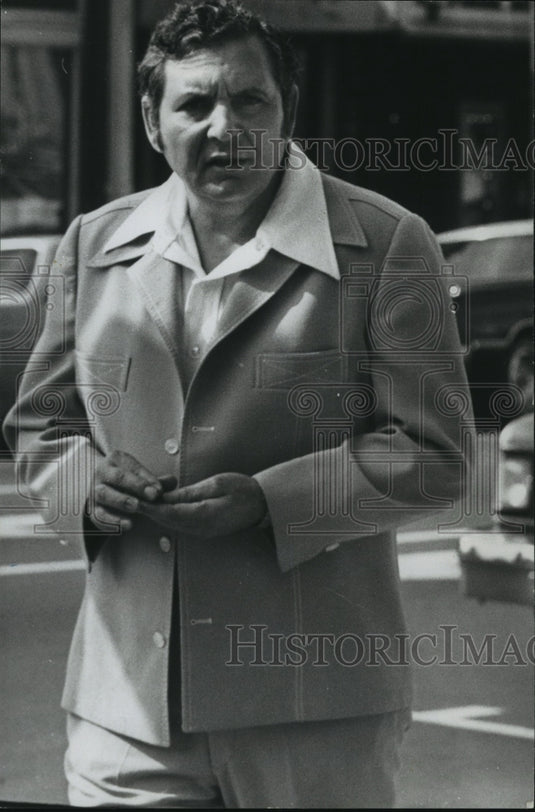 1975 Press Photo Gambler Sam Fiorella, Alabama - abna09343 - Historic Images