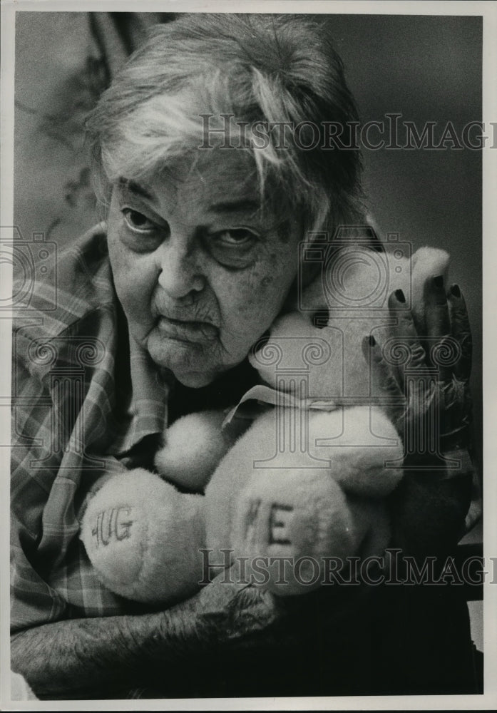 1979 Press Photo Alabama-Hattie Brown, resident at Jefferson County Nursing home - Historic Images