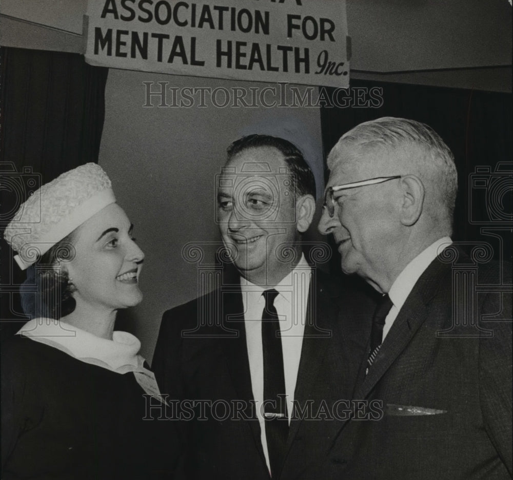 1964, Alabama-New officers of Association for Metal Health meet. - Historic Images