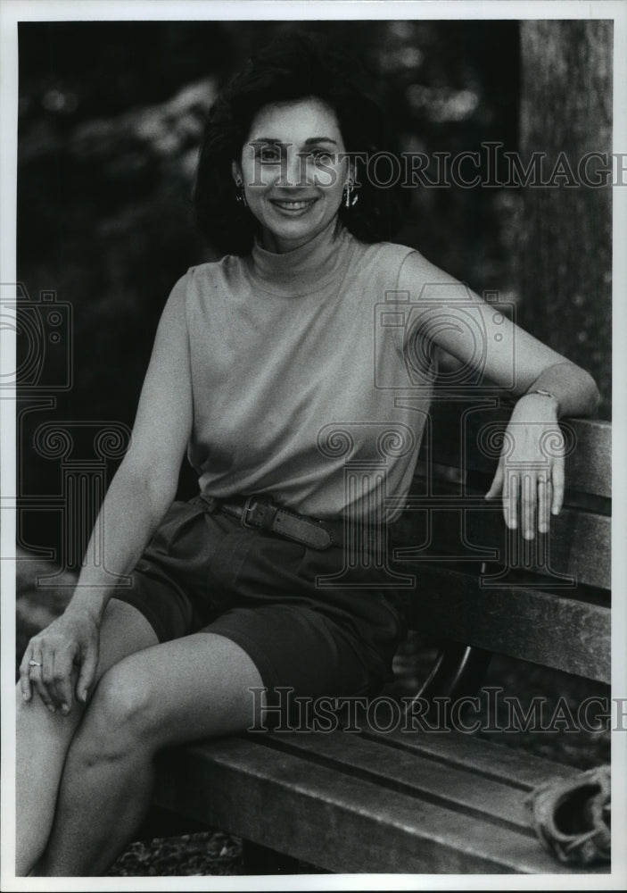 1993 Press Photo Julie Elmer, Former Miss Alabama. - abna09497 - Historic Images