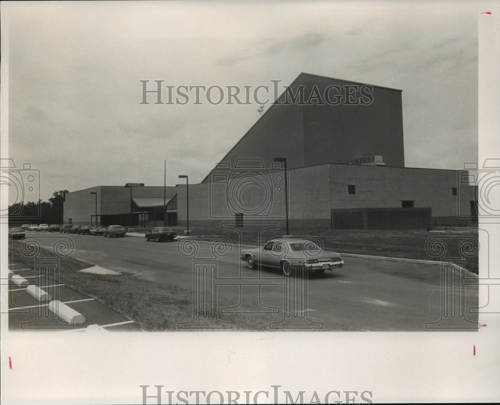 1989 Alabama-Camden-Exterior of Wilcox County High School building.-Historic Images