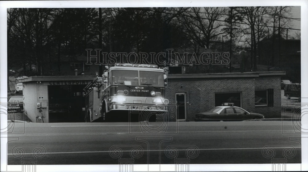1992 Center Point, Alabama Fire Station No. 1 Engine Answers Call-Historic Images