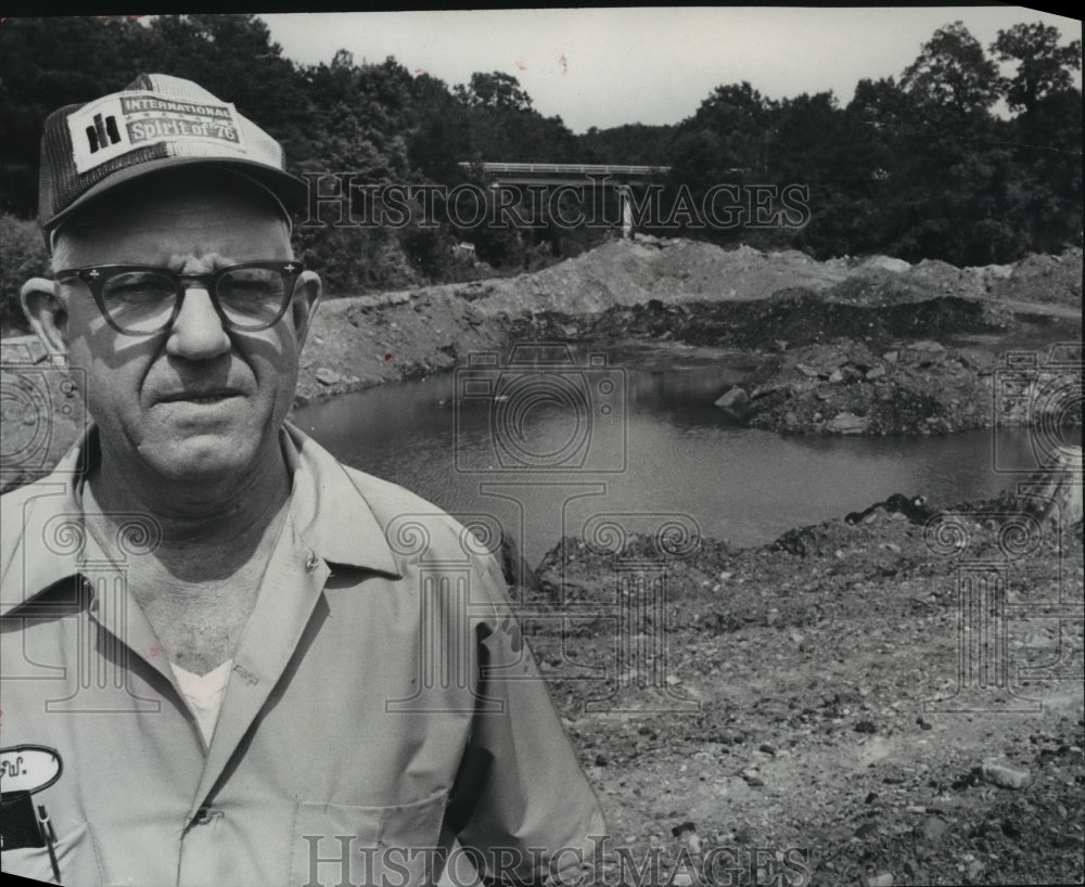 1976 Alabama-Parrish Mayor J.W. Chance wants to stop strip mining.-Historic Images