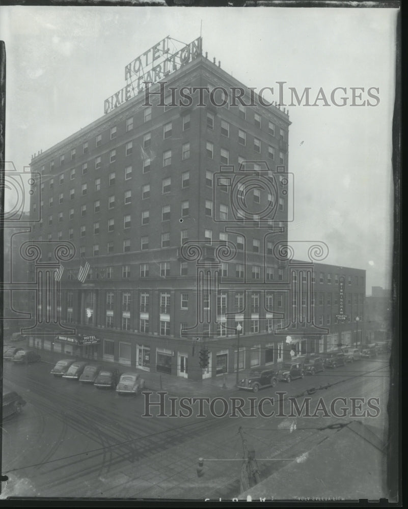 Press Photo Alabama-Exterior of Birmingham's Dixie Carlton Hotel. - abna09643 - Historic Images