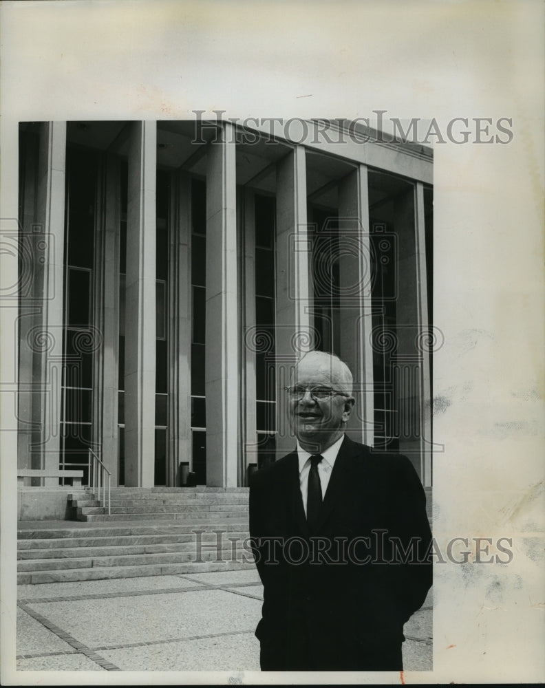 1965, Alabama-Dr. Ralph B. Draughon, president of Auburn University. - Historic Images