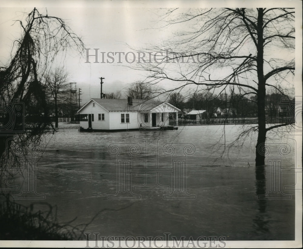 1949 Press Photo Winfiield Flood - Northport Alabama - abna09746 - Historic Images