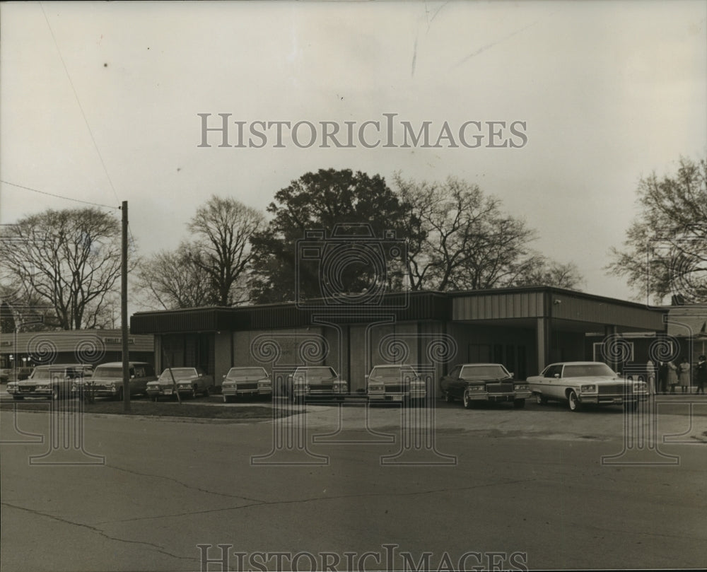 1977 Press Photo New Scott-McPherson Funeral Home in Fairfield, Alabama - Historic Images