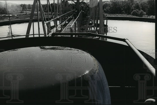 1974 Press Photo New Waste Treatment Facility, Fairfield, Alabama - abna10063 - Historic Images