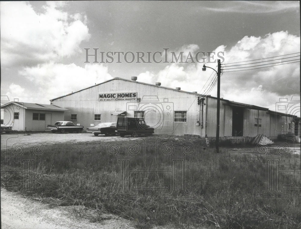 1969 Alabama-Decatur-Magic Homes Inc., newest industry in Jemison.-Historic Images