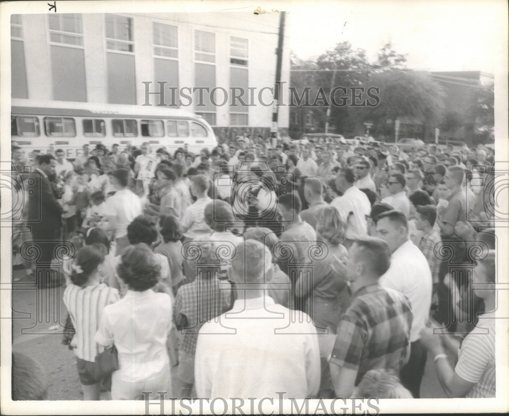 1962, Rally for Ryan De Graffenried, Alabama Governor Candidate - Historic Images