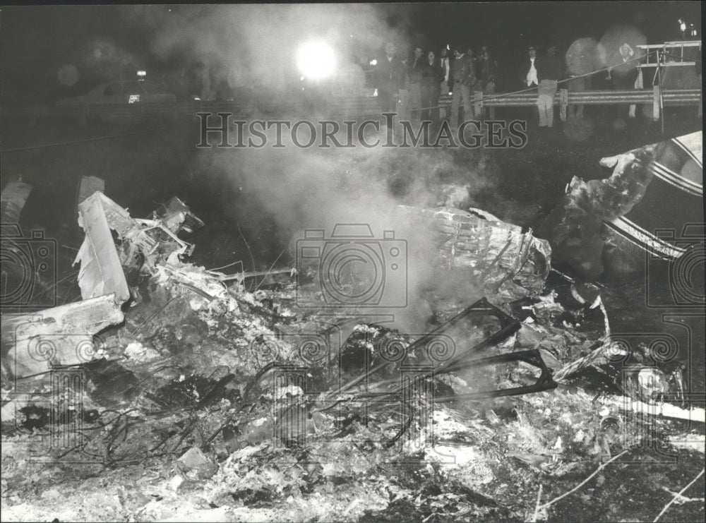 1978 Helicopter Crashes And Burns Near Hanceville, Alabama-Historic Images