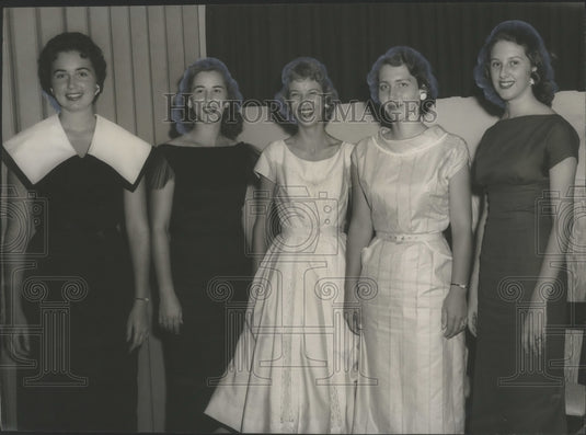 1957, Macon County, Alabama-Maid of Cotton Contestants - abna10501 - Historic Images