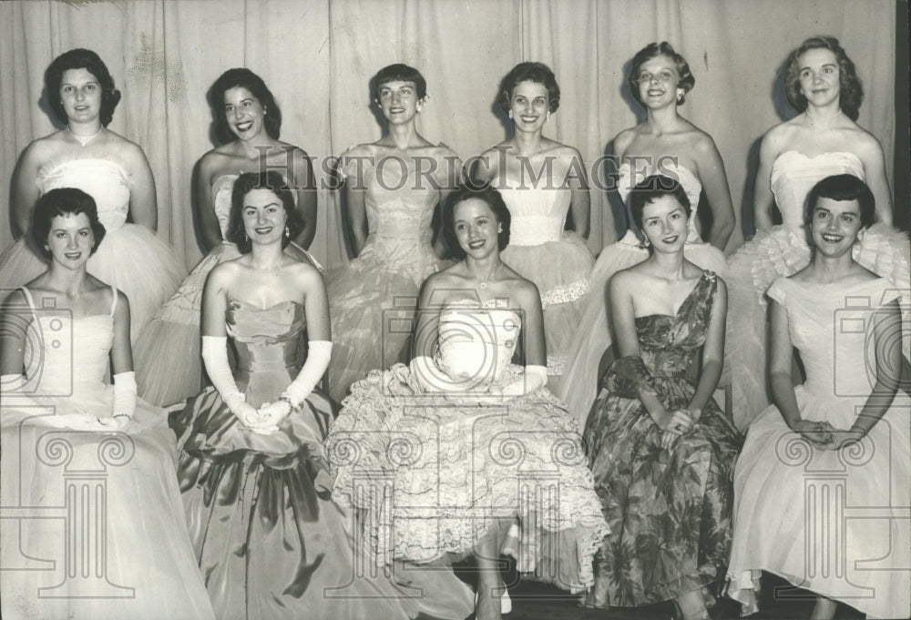 Press Photo Shelby County, Alabama Maid of Cotton Contestants - abna10504-Historic Images