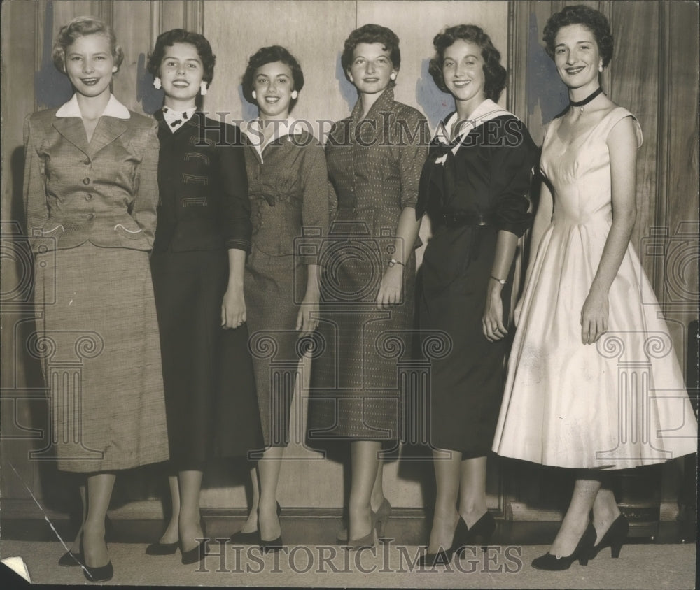 1954 Dallas County, Alabama, Maid of Cotton Hopefuls - Historic Images